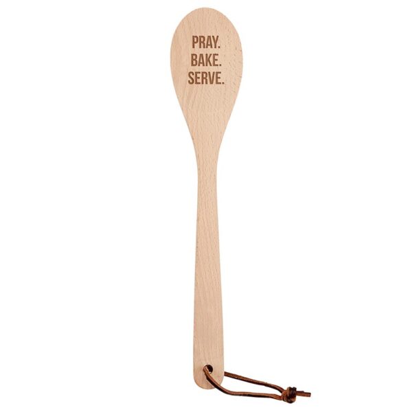 Wooden Spoon - Pray. Bake. Serve. 356 0051 0