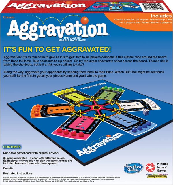 Aggravation Board Game 650 0199 1