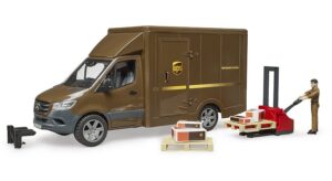 Image of MB Sprinter UPS with Driver and Accessories