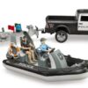 Ram 2500 Police Pickup with Boat Trailer - Image 6