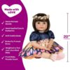 Toddlertime Doll Flutterbye Baby - 20" - Image 4