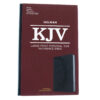 KJV Large Print Personal Size Reference Bible, Charcoal Leathertouch - Image 2