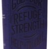 KJV Personal Size Reference Bible, Verse Art Cover - Blue