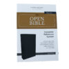 KJV, Open Bible, Leathersoft, Black, Red Letter Edition, Comfort Print - Image 2