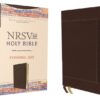NRSVUE Holy Bible, Personal Size, Leathersoft, Brown, Comfort Print