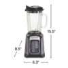 PowerMax™ Professional-Performance Blender Grey - Image 8
