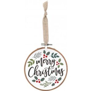 Image of Ornament – Merry Christmas- Discontinued