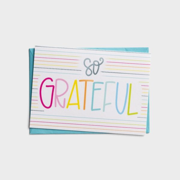 So Grateful - 10 Everyday Blank Note Card Set - Image 2