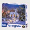1500 Pc Puzzle - Winters Evening - Image 2