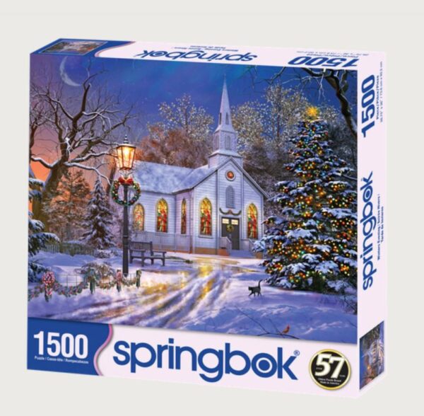 1500 Pc Puzzle - Winters Evening 654 0252 1