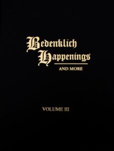 Image of Bedenklich Happenings Volume 3