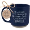 Ceramic Mug - Amen Strengthen & Protect Blue