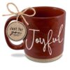 Coffeecup - Powerful Word Joyful Red - 16oz