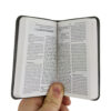 ESV Vest Pocket New Testament with Psalms and Proverbs -Trutone, Silver Sword - Image 2
