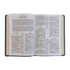 KJV Large Print Center-Column Reference Bible Thumb Indexed - Black - Image 3