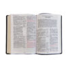 KJV Large Print Center-Column Reference Bible Thumb Indexed - Black - Image 4
