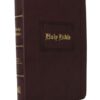 KJV Large Print Reference Bible, Vintage Series - Burgundy