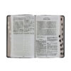 KJV Large Print Reference Bible, Vintage Series Thumb Indexed - Black - Image 4
