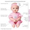 NurtureTime Baby - Soft Pink 13" - Image 3