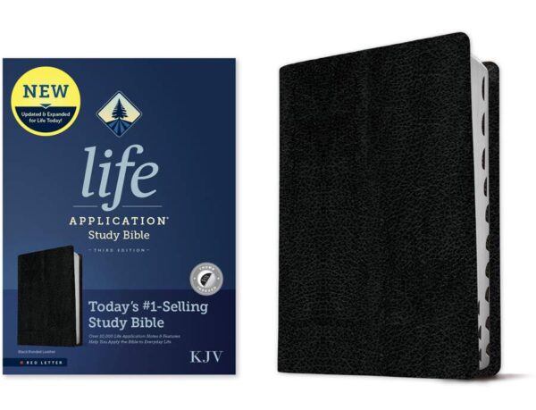 KJV Life Application Study Bible,Black Bonded Leather Third Edition 206 0323 1