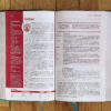 NIV, Life Application Study Bible, Personal Size, Leathersoft, Gray/Teal - Image 4
