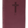 NKJV Value Thinline Bible, Standard Print, Imitation Leather, Burgundy, Red Lett