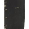 NKJV, Deluxe Thinline Reference Bible, Leathersoft, Black, Comfort Print