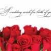 Boxed Wedding Cards - Rose Bouquet - Image 4