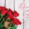 Boxed Wedding Cards - Rose Bouquet - Image 6