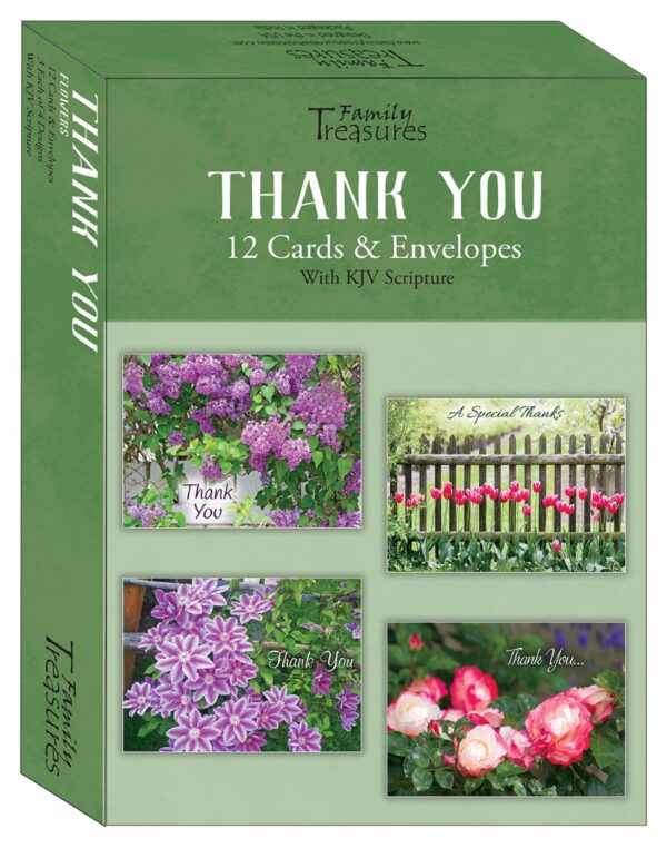 Boxed Thank You Cards - Flowers 540 0153 0