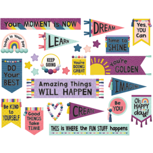 Image of Mini Bulletin Board Positive Oh Happy Day