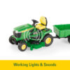 1:16 Big Farm John Deere X758 Lawn Mower With Accessories - Image 4
