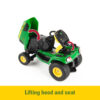 1:16 Big Farm John Deere X758 Lawn Mower With Accessories - Image 5