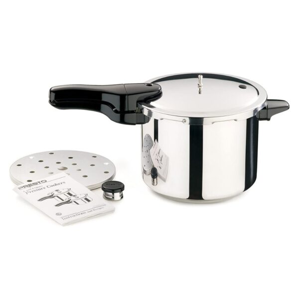 Presto Stainless Steel Pressure Cooker - 6-Quart 350 0033 2