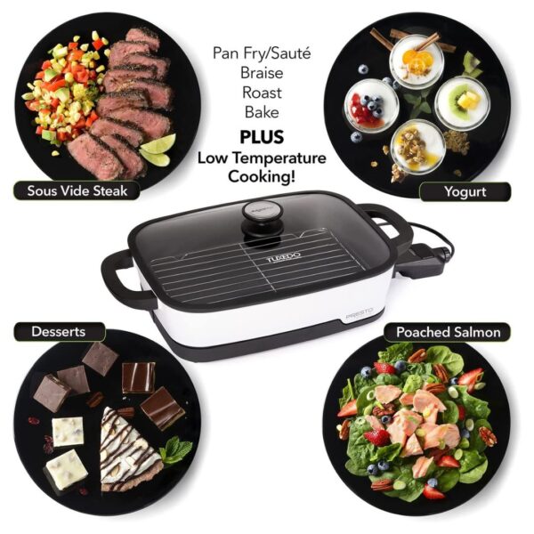 Presto Precise® 16-inch Tuxedo Skillet 352 0189 4