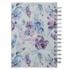 Purple Posies It Is Well With My Soul Large Wirebound Journal - Image 2