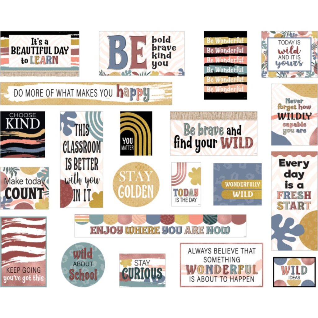 Image of Wonderfully Wild – Mini Bulletin Board