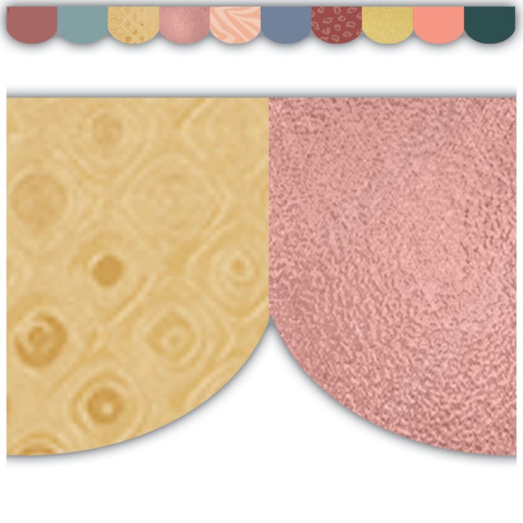 Image of Wonderfully Wild – Scalloped Die-Cut Border Trim