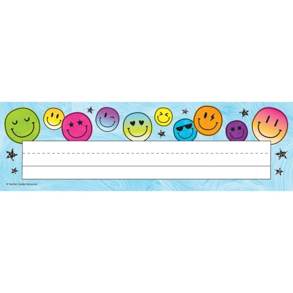 Image of Brights 4Ever – Flat Name Plates