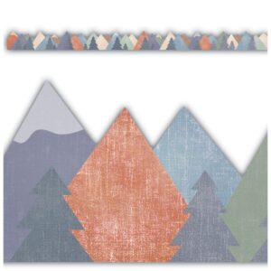 Moving Mountains - Die-Cut Border Trim