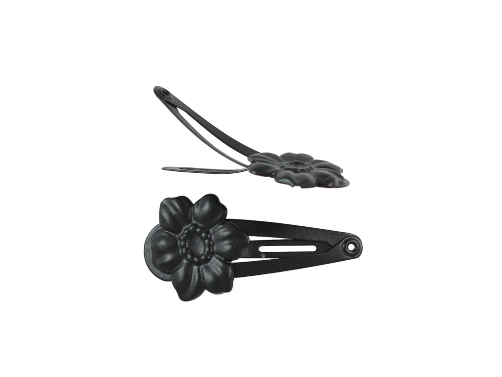 Image of 1.5″ Dogwood Snap Clip Black