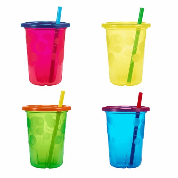 Take & Toss 10 oz. Straw Cups (4-pack)- Discontinued 300 1029 2