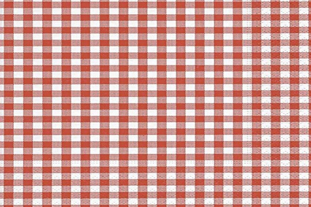 Image of Luncheon Napkin – New Vichy Red