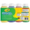 Crayola Washable Paint, 4 Pack - Image 3