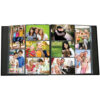 Photo Album 300-Pocket Sewn Leatherette Frame Cover Black - Image 2