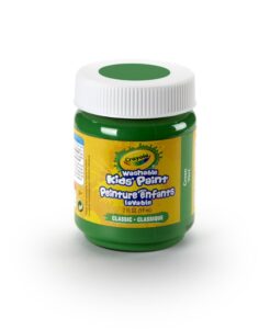 Image of Crayola Green Washable Paint – 2 fl. oz