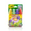 Crayola Washable Sidewalk Chalk, 4 Count - assorted - Image 2