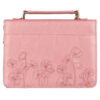 BC: Pastel Meadow Pink Watercolor Faux Leather Large - Image 2