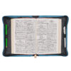 BC: Hope in the LORD Floral Mediterranean Blue Faux Leather  Medium - Image 3