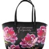 BC: Psalm 136:1 Floral Wedge Black XL